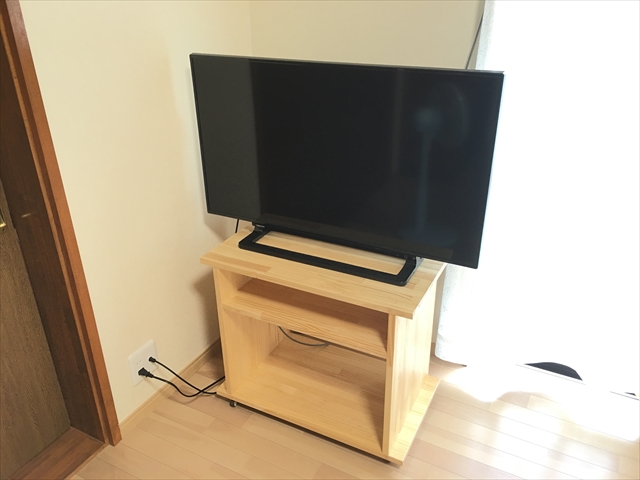 リフォーム,renovation,工事完了,手作り家具,テレビ台